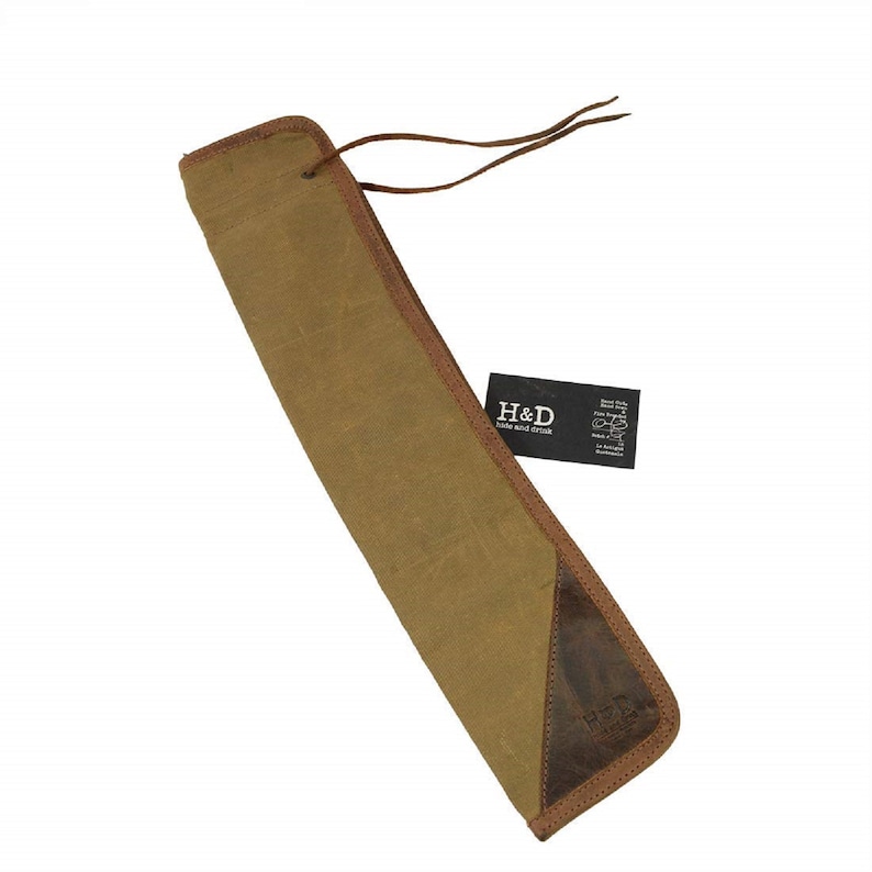 Waxed Canvas Drumstick BagDrummer Stick Bag HolderMusician/'s Essentials Handmade Fatigue