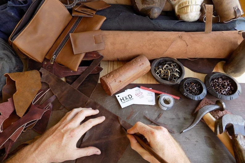 Waxed Canvas Drumstick BagDrummer Stick Bag HolderMusician/'s Essentials Handmade Fatigue