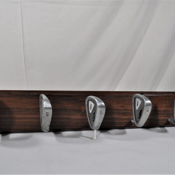 Golf Club Hat Rack Etsy