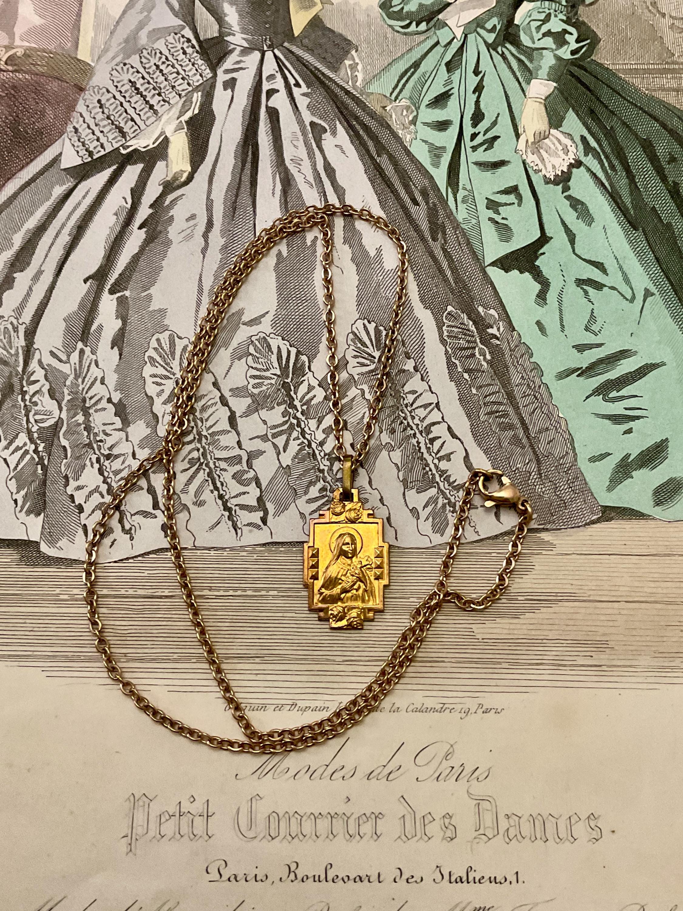 Collier Vintage EQUINOX France - Création De Designer Français - Bijou Ancien Et Charmant