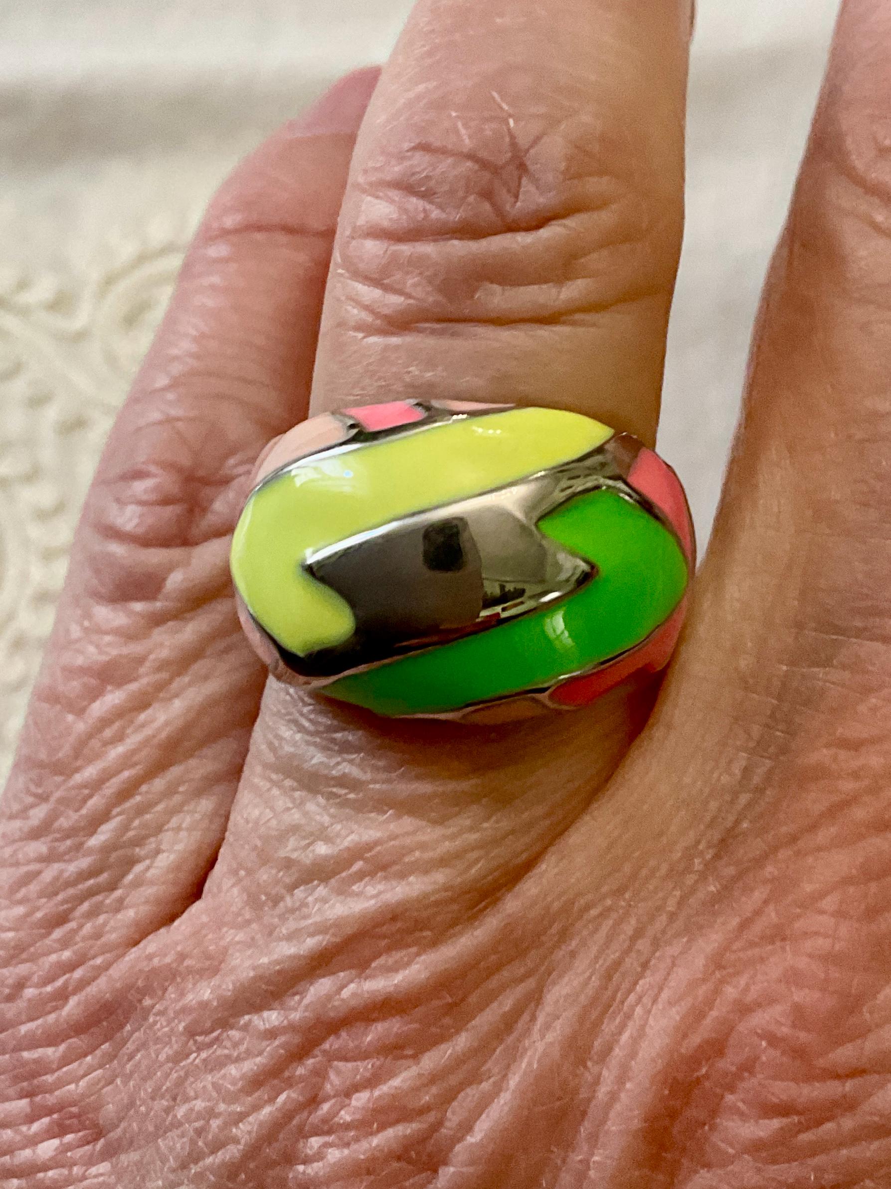 The Franklin Mint フランクリンミント ゴールド&ストーンリング The