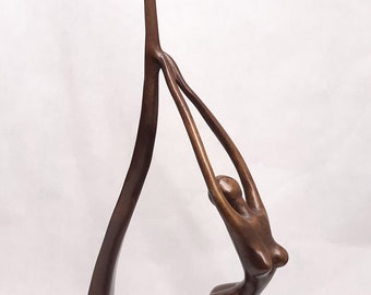 sculpture bronze massif. personalisation et envoie gratuis