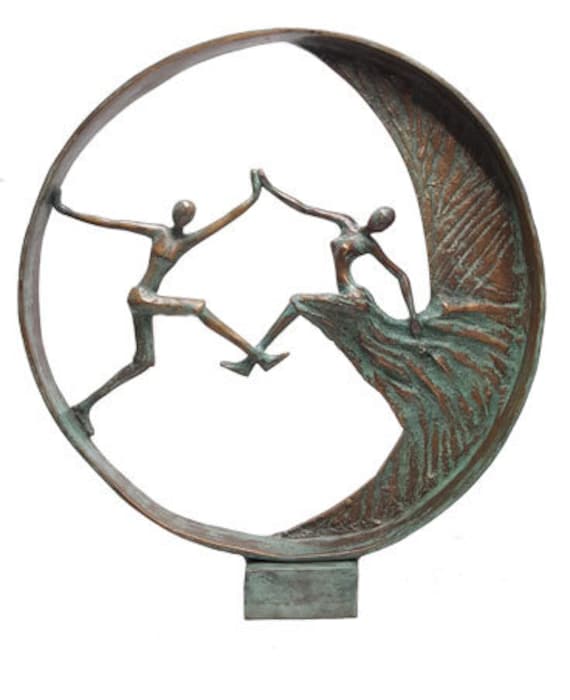 Sculpture Bronze Massif.