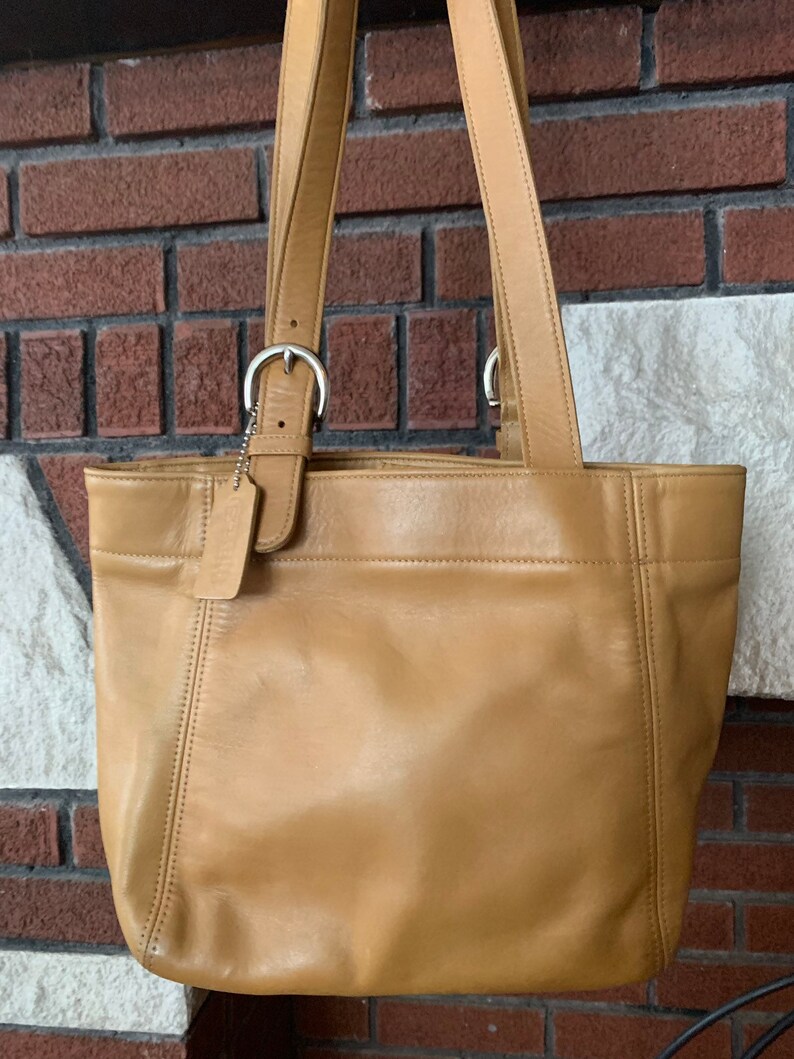 coach camel bag