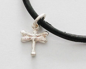 CHARMS -Dragonfly sterling silver pendant