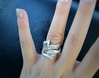 LACE - silver ring