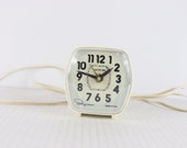 60s Mid Century Modern MCM Ingraham Lighted Dial Desk Clock Alarm Clock USA, Vintage Mid Century Modern Clock, 60s Alarm Clock,