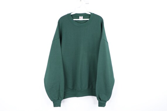 NOS Jerzees 80s Streetwear Blank Crewneck Sweatshi
