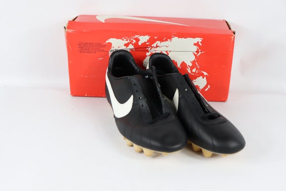 80s New Nike Europa Leather Soccer Shoes Cleats Bo