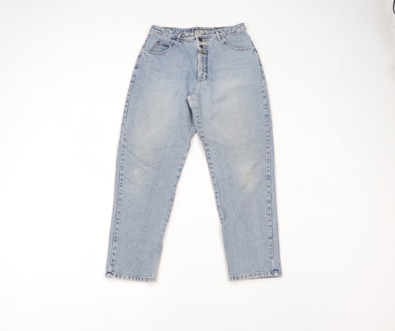 90s Marithe Francois Girbaud Stonewashed Tapered L