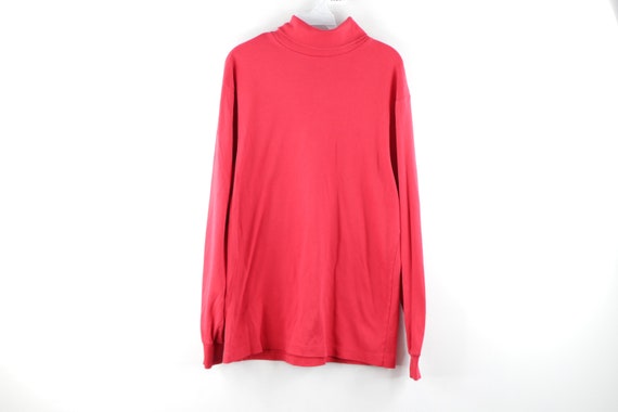 90s Eddie Bauer Blank Long Sleeve Turtleneck Sweat