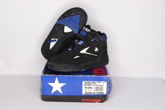 90s New Converse Power Game II Leather Basketball