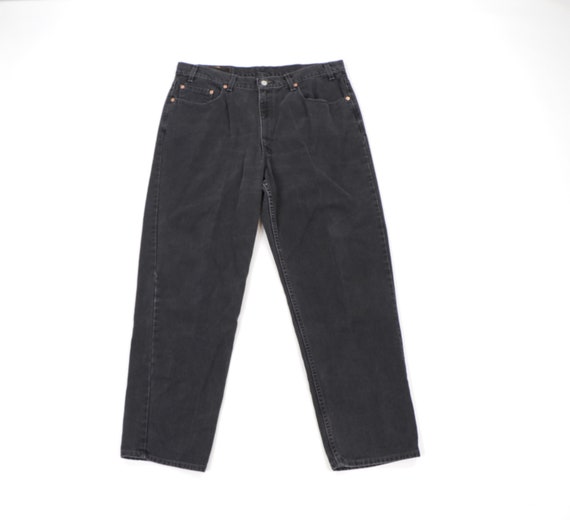 90s Levis 550 Relaxed Fit Tapered Leg Faded Denim