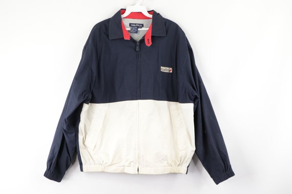 90s Nautica Summer Sports Spell Out Color Block Ja