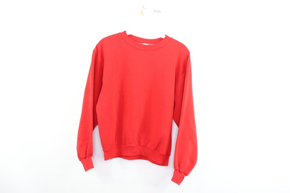 70s Russell Athletic Long Sleeve Blank Crewneck Sw