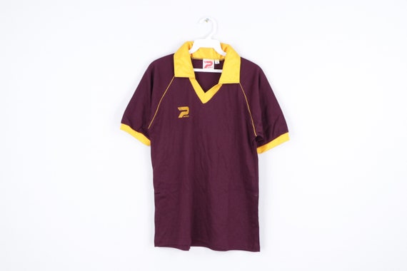 NOS 70s Patrick Spell Out Short Sleeve Collared So