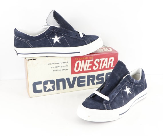 90s NOS Deadstock Converse One Star Suede Ox Sneak