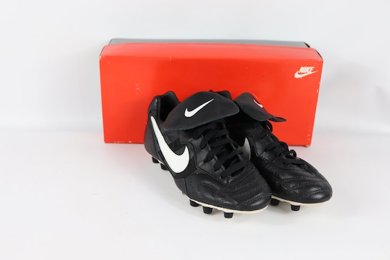 90s New Nike Tiempo Premier M Leather Soccer Shoes