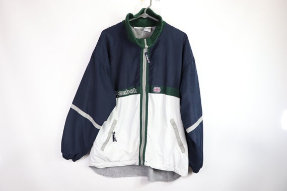 reebok fleece lined windbreaker