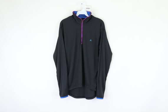 80s Nike ACG Spell Out Color Block Half Zip Pullov