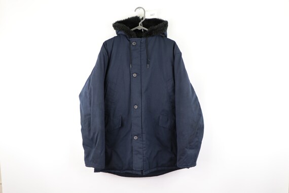 80s Sherpa Lined Hood Insulated Mechanic Work Park
