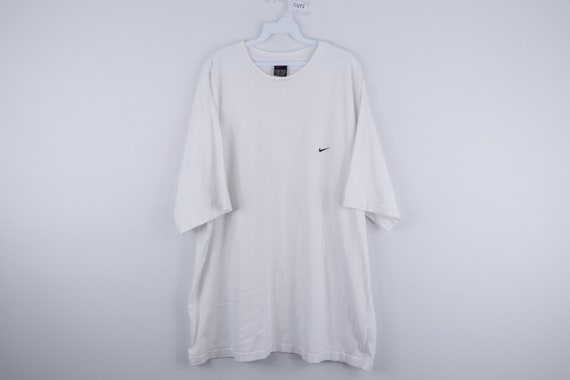90s Nike Travis Scott Small Swoosh Logo Blank T Sh