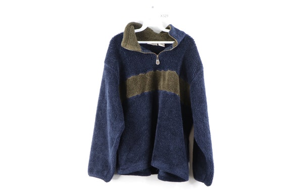 90s Streetwear Color Block Deep Pile Fleece Sweats