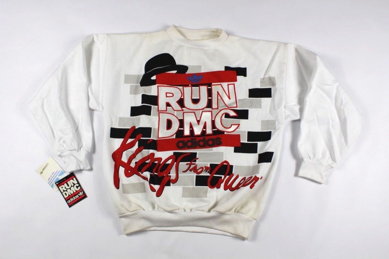run dmc adidas sweater