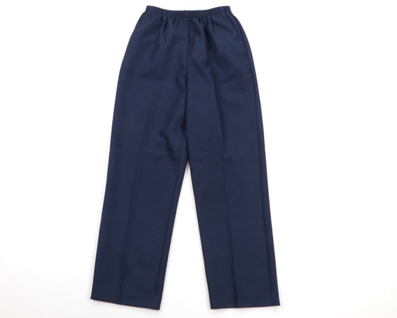 90s Streetwear Blank Elastic Waist Casual Pants Na
