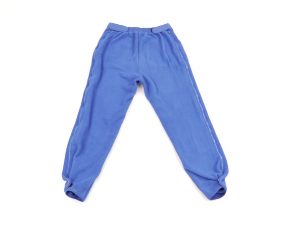 80s LL Bean Fleece Adjustable Cuff Joggers Sweatpa