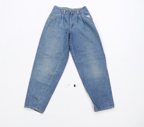 Vintage 90s Streetwear Faded Loose Fit Tapered Leg