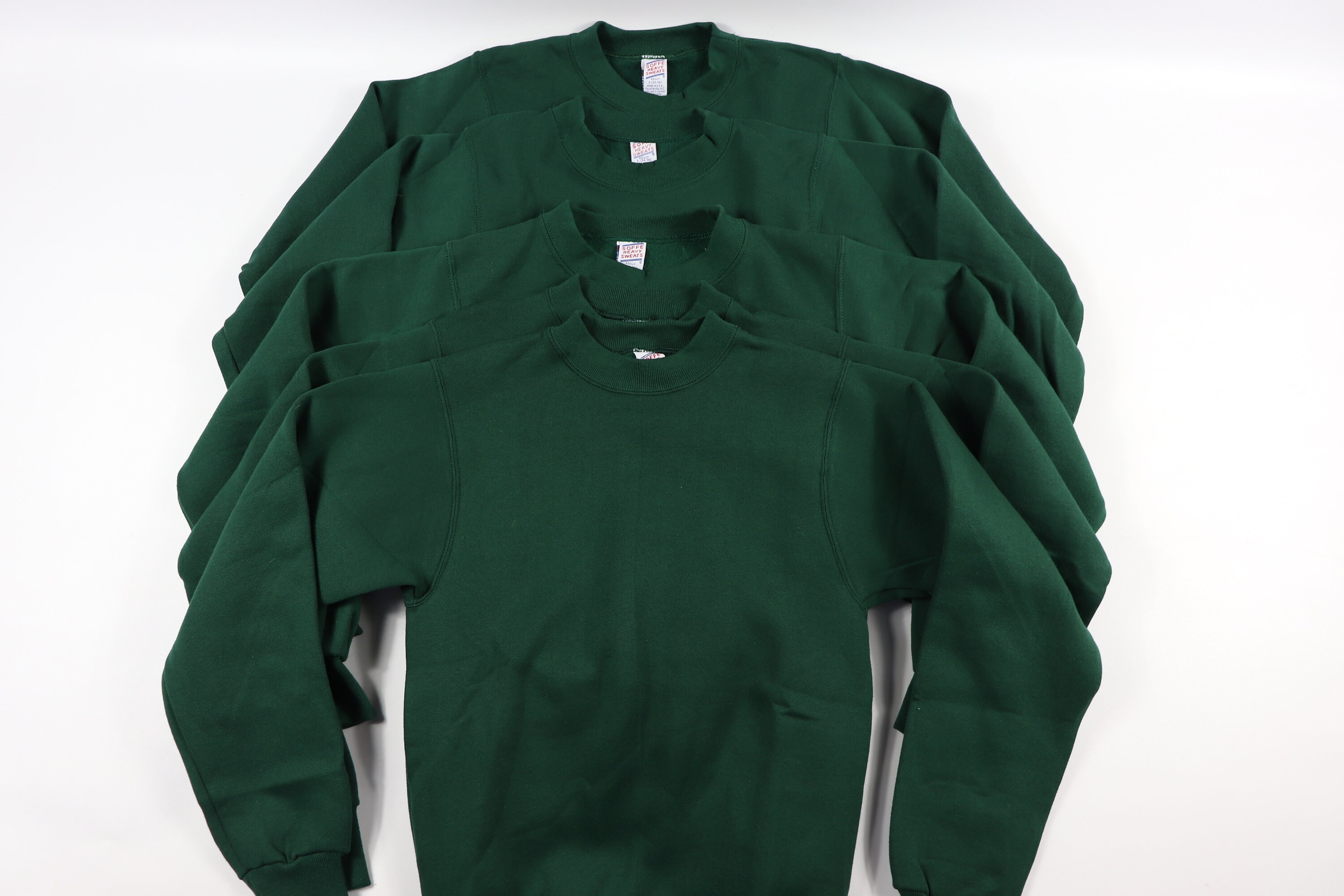 90 s nouveau Lot de 5 Soffe lourds pulls ras du cou blanc pulls d’entraînement chandails hommes petit vert, Soffe Vintage pull ras du cou, pulls d’entraînement blancs 90 s nouveau Lot de 5 Soffe Soffe 5 lourds pulls ras du cou blanc pulls d’entraînement chandails hommes petit vert, Soffe Vintage pull ras du cou, pulls d’entraînement blancs 14218e