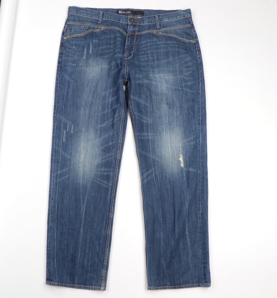 90s Marithe Francois Girbaud Relaxed Fit Distresse