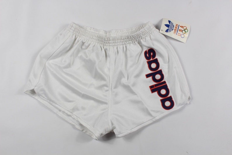 womens white adidas shorts