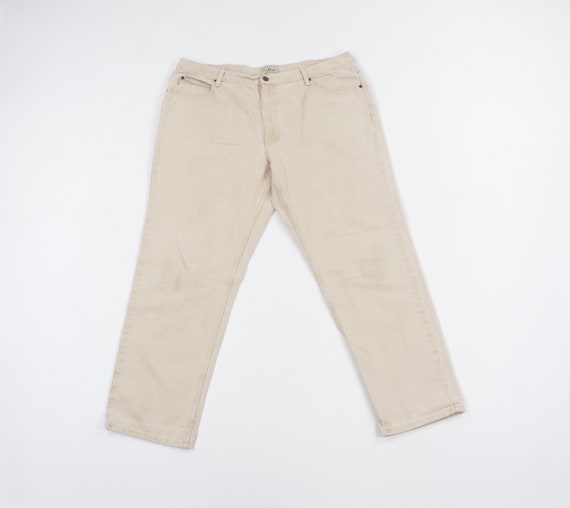 90s LL Bean Classic Fit Distressed Denim Jeans Pan