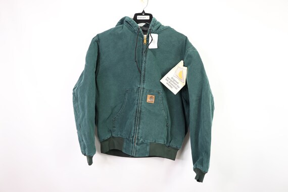 carhartt denim work jacket