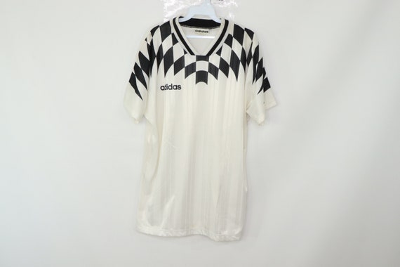 90s New Adidas Spell Out Soccer Germany Deutschlan