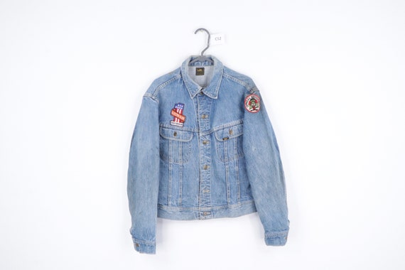 70s Lee Sanforized Cotton Harley Davidson Denim Tr