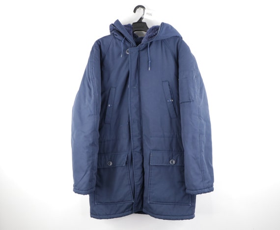 70s Sears Field Master Hooded Lined Parka Jacket N