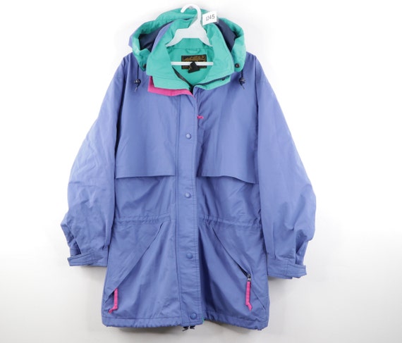 80s Eddie Bauer Goretex Hooded Hiking Parka Jacket