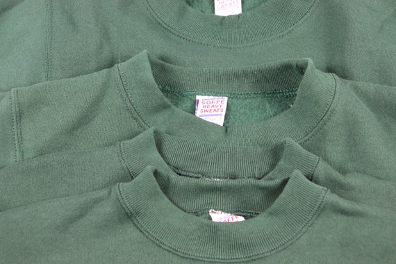 90 s nouveau Lot de 5 Soffe Soffe 5 lourds pulls ras du cou blanc pulls d’entraînement chandails hommes petit vert, Soffe Vintage pull ras du cou, pulls d’entraînement blancs 14218e 90 s nouveau Lot de 5 Soffe Soffe 5 lourds pulls ras du cou blanc pulls d’entraînement chandails hommes petit vert, Soffe Vintage pull ras du cou, pulls d’entraînement blancs 14218e