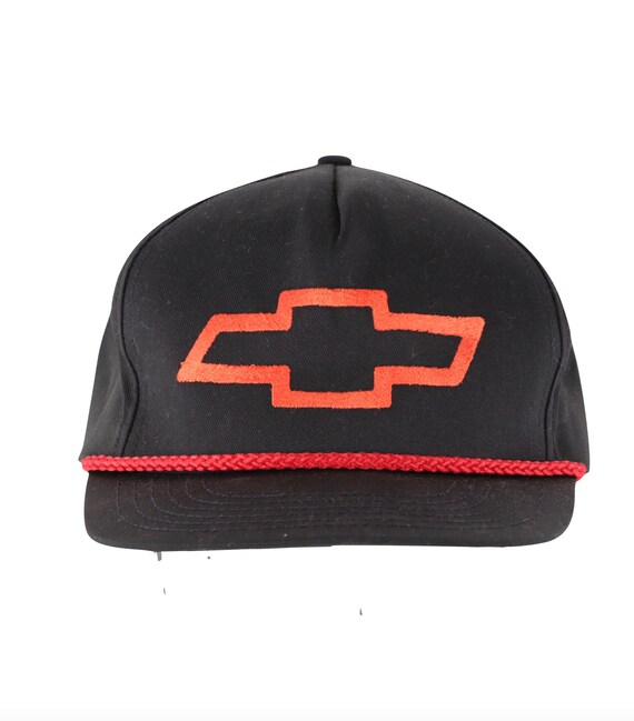 80s Chevrolet Chevy Stitched Car Logo Roped Snapba