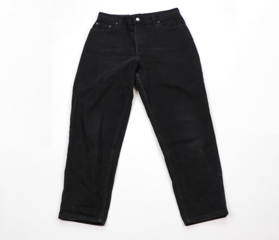 90s Levis 550 Relaxed Fit Tapered Leg Distressed J