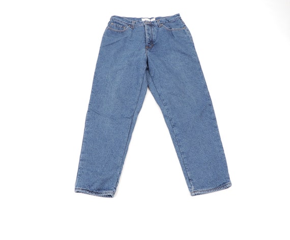 90s J Crew Streetwear Fleece Lined Tapered Distres