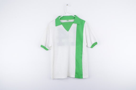 NOS 70s Pele Collared Short Sleeve Soccer Jersey W