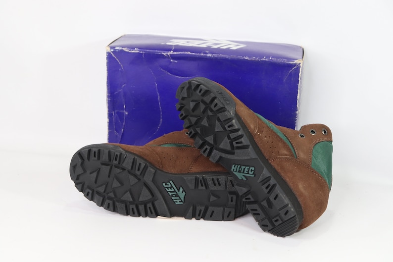 Kids Hiking Boots Hi Tec 90s New Hi Tec Youth 4 Topaz Jr Suede Leather Outdoor Trail Hiking Boots Vintage Hiking Boots Vintage Hi Tec