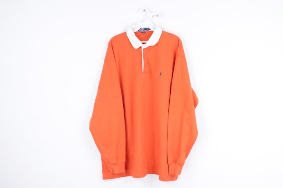 90s Ralph Lauren Long Sleeve Rugby Polo Shirt Oran