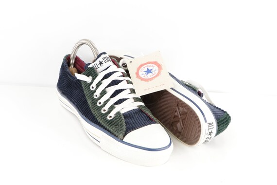 90s NOS Converse All Star Chuck Taylor Lo Top Cord