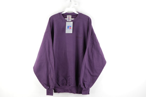 90s Russell Athletic Stitched Spell Out Sweatshirt