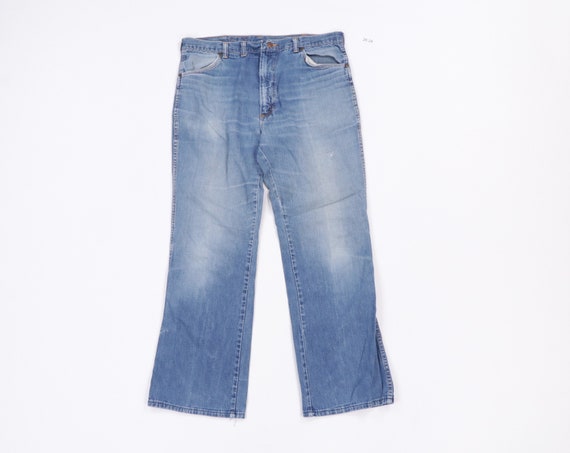 70s Wrangler Wrapid Transit Distressed Faded Wide